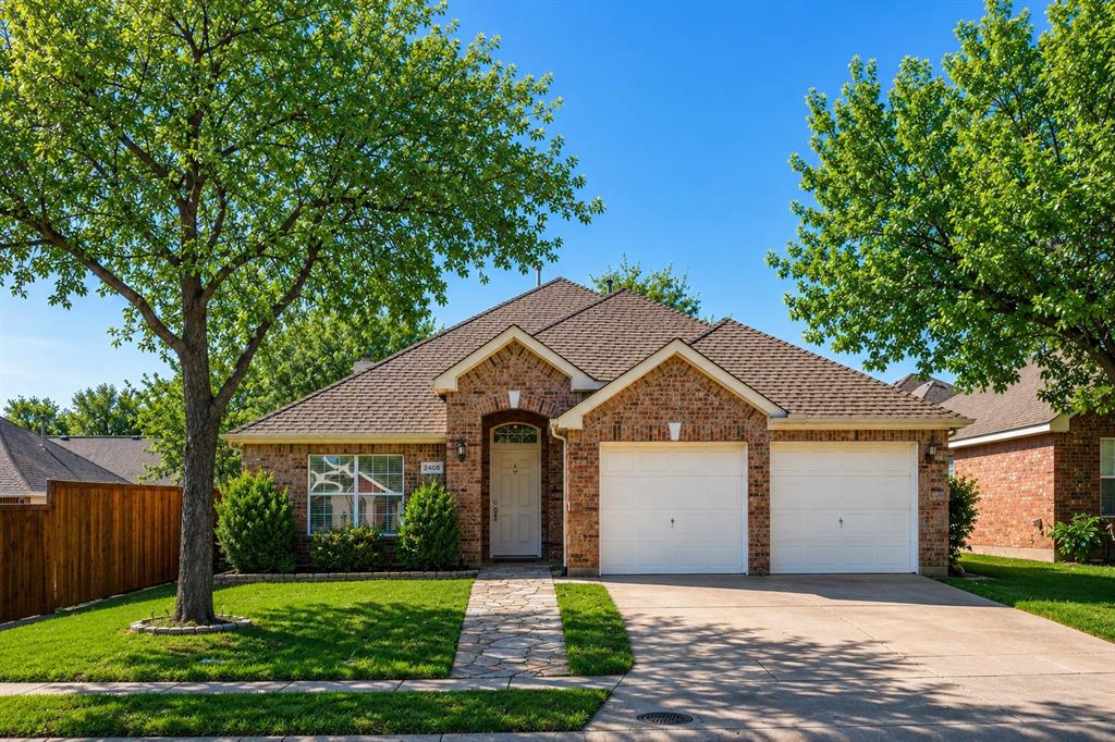 Welcome to this charming 4-bedroom, 2-bath home located in the highly desirable master-planned Stonebridge Ranch community. Designed for comfortable living, the home features a dedicated dining room and a spacious kitchen with granite countertops, stainless steel appliances, and a sunny eat-in area that opens seamlessly to the living room, ideal for both everyday living and entertaining.

Wood and tile flooring run throughout the home, adding warmth and durability. A private office provides the perfect space for working from home or quiet study. The primary suite offers a relaxing retreat with a garden tub and en-suite bath. Step outside to enjoy a nice-sized backyard, perfect for outdoor gatherings or simply unwinding.

This home offers a thoughtful layout in a sought-after community with exceptional amenities and lifestyle appeal.