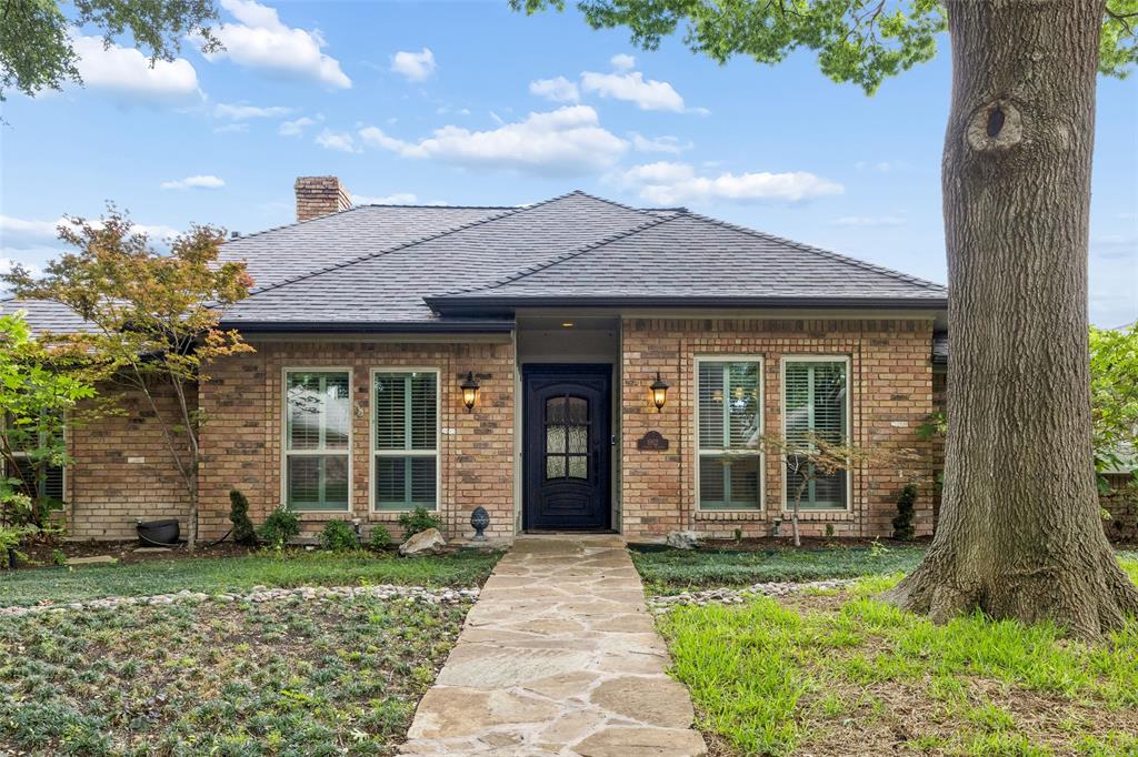Immaculate and move-in ready, this beautifully maintained home offers the perfect blend of comfort, style, and thoughtful updates. Featuring four bedrooms in a split layout, this home provides flexibility for guests, family, or a home office. Two spacious living areas create ideal spaces for both relaxing and entertaining, highlighted by a stunning main living room with a fireplace, and a wall of California Sliders that open to the backyard. The kitchen and dining area were fully remodeled in 2019, showcasing updated finishes, custom touches, and improved functionality, along with a rewire of the kitchen area and a new electrical panel. Additional updates include replaced windows throughout most of the home, rain glass accent windows in the kitchen, and a custom iron front door installed in 2022. Step outside to a backyard designed for enjoyment, featuring both covered and open patio spaces, and a grassy area perfect for pets or play. The outdoor setting offers a private retreat ideal for entertaining or unwinding. Additional improvements include roof and exterior paint, along with consistent maintenance to HVAC systems for added peace of mind. This home has been  Dressed up and exceptionally cared for and it shows in every detail.