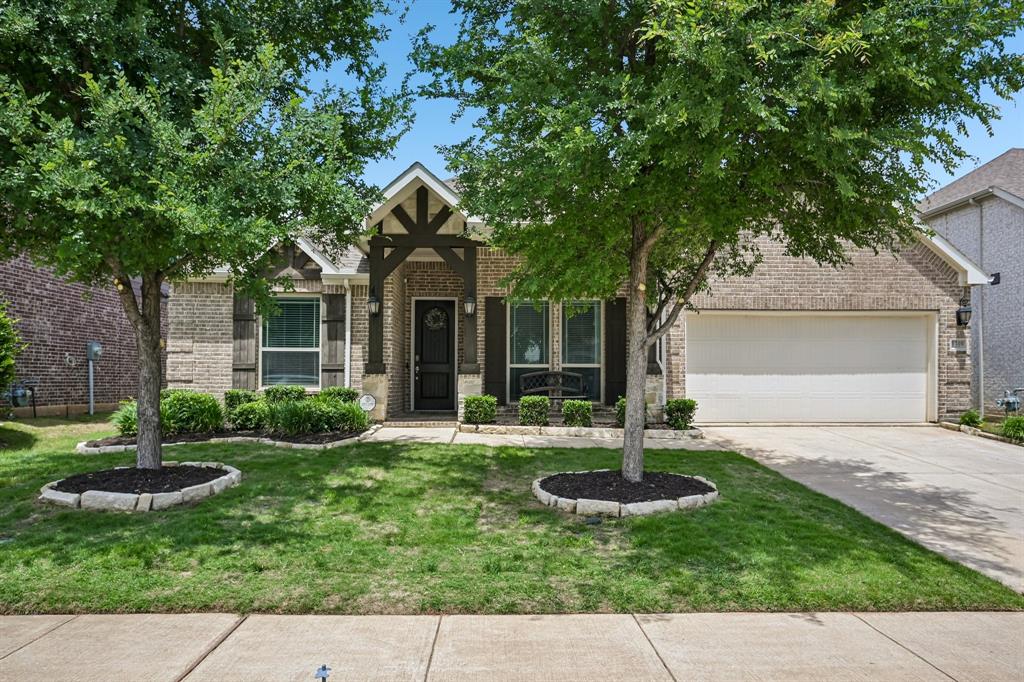 Priced well below market and move in ready! All new paint and carpet! Located in one of the most sought-after areas of McKinney and zoned to exemplary Melissa ISD, this beautiful move-in ready 4-bedroom home offers the perfect blend of comfort, style, and convenience. Thoughtfully designed with an open-concept floor plan ideal for entertaining, the home features all bedrooms downstairs with a spacious game room upstairs—creating the perfect setup for both everyday living and hosting guests. This beautifully maintained First Texas home shows like a model with hard flooring in all living areas and fresh new carpet in bedrooms and game room. Enjoy an unbeatable location within a wonderful community offering great amenities, easy highway access, and close proximity to shopping, dining, and entertainment. This is the one buyers have been waiting for!