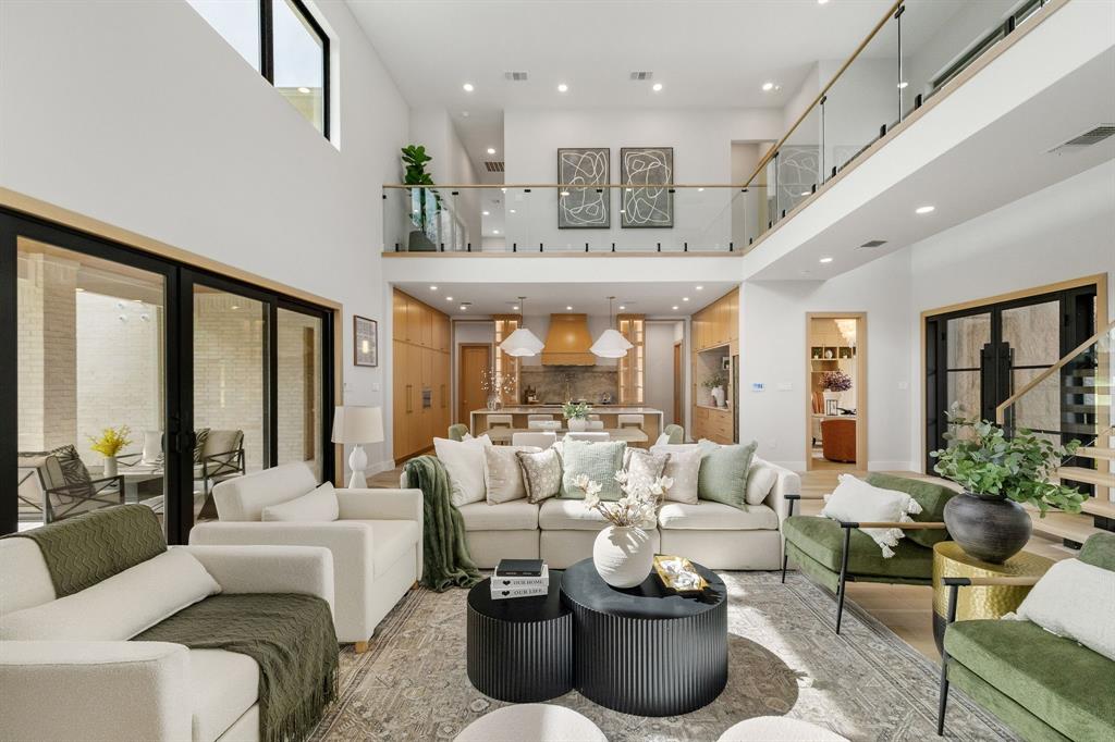 Luxury New Construction in Prestigious Forest Hills
Nestled on one of Forest Hills’ most sought-after streets, this stunning new construction home offers an exceptional blend of modern luxury and everyday comfort—just a short walk to White Rock Lake and the Dallas Arboretum, and only 10 minutes to Downtown Dallas.
Thoughtfully designed, the home features 5 spacious bedrooms, 5.5 spa-inspired bathrooms, a private office, media-flex space, wet bar, and 3 utility areas for ultimate convenience. Expansive windows and soaring ceilings fill the home with natural light, creating a bright and inviting atmosphere throughout.
The chef’s kitchen showcases Thermador appliances, custom cabinetry, Taj Mahal quartzite countertops, and designer finishes, seamlessly flowing into the open living and dining spaces—ideal for both entertaining and daily living. A striking floating staircase and natural handcrafted granite stone exterior elevate the home’s architectural presence.
The luxurious primary suite offers a true retreat with a spa-like bath and an expansive custom walk-in closet featuring built-in cabinetry and boutique-style organization. Step outside to a beautifully designed covered patio with a built-in grill—perfect for entertaining.
Built with energy efficiency in mind, the home includes a high-efficiency HVAC system, tankless water heater, full foam encapsulation, luxury natural white oak flooring, and smart home features.
A rare opportunity to own a refined, custom home just steps from White Rock Lake in one of Dallas’ most desirable neighborhoods.