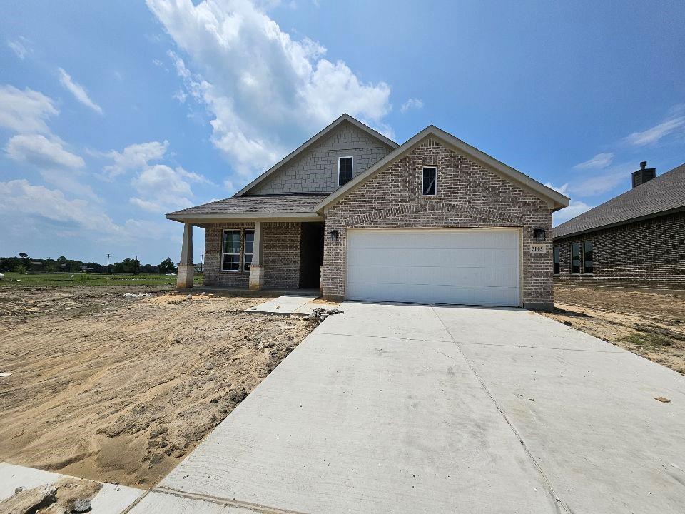 Estimated August 2026 completion! Ask us about our Trade-In Trade-Up Program-we can buy your home when you buy ours! Experience the feeling of home in our Cascade II floor plan. Welcome family and friends into this 3-bedroom, 2-bath, ranch-style home with a spacious open floor plan. From cooking to dining to relaxing by the fire, this continuous design lends itself to entertaining for all occasions. As you walk through the foyer, to the left, the second and third bedrooms are perfectly situated for a private guest getaway. On the right, utilize the flex room for a home office, craft room or play area for young kids. This unique space offers the chance to customize your home to fit the needs of your family. Continuing through to the open kitchen, the extended countertops and island are the ideal workspace for anything from a simple family dinner to a culinary masterpiece. A walk-in pantry with two walls of storage means maximum space for all your snacks and ingredients. Situated in the back corner, the owner’s suite is the epitome of space and comfort. With a door right off the family room, this bedroom gives you a lot of natural light and easy access to the outdoor covered patio. A double-sink vanity means you’ll never have to share space again. Complete with a stand-up shower, tub, and walk-in closet, this space has all the amenities for ideal living.