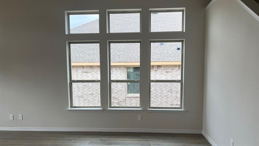 New construction by D.R. Horton with brick and stone elevation. This home is located on an 80 ft wide homesite and on a corner, too!  The Bandera Plan is a sure win for your buyers!  This is a 2 story, 4 bed, 2.5 bath, open concept floorplan with a planning area and large covered patio and island kitchen.This home will also feature laminate plank flooring, quartz or granite countertops, and stainless steel appliances. Home also has separate garden tub and shower in the primary bath, fireplace, and gas drop on the back patio.  Smart home included as well.