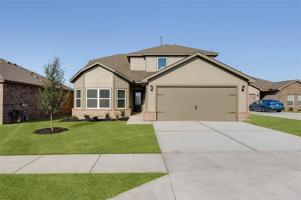 The Gideon plan is a spacious two-story home with four bedrooms, two-and-a-half bathrooms and open living areas designed for both family living and entertaining. Thoughtfully crafted with families in mind, the layout offers a seamless flow between the living areas which is great for everyday living and hosting. The master suite includes a generous bedroom, a spa-like bathroom with a garden tub, glass walk-in shower and a large walk-in closet for ample storage. Each bedroom features its own walk-in closet, and the kitchen boasts a spacious pantry to meet all your storage needs. Complete with an attached two-car garage and numerous upgrades, the Gideon delivers both style and practicality for everyday living.