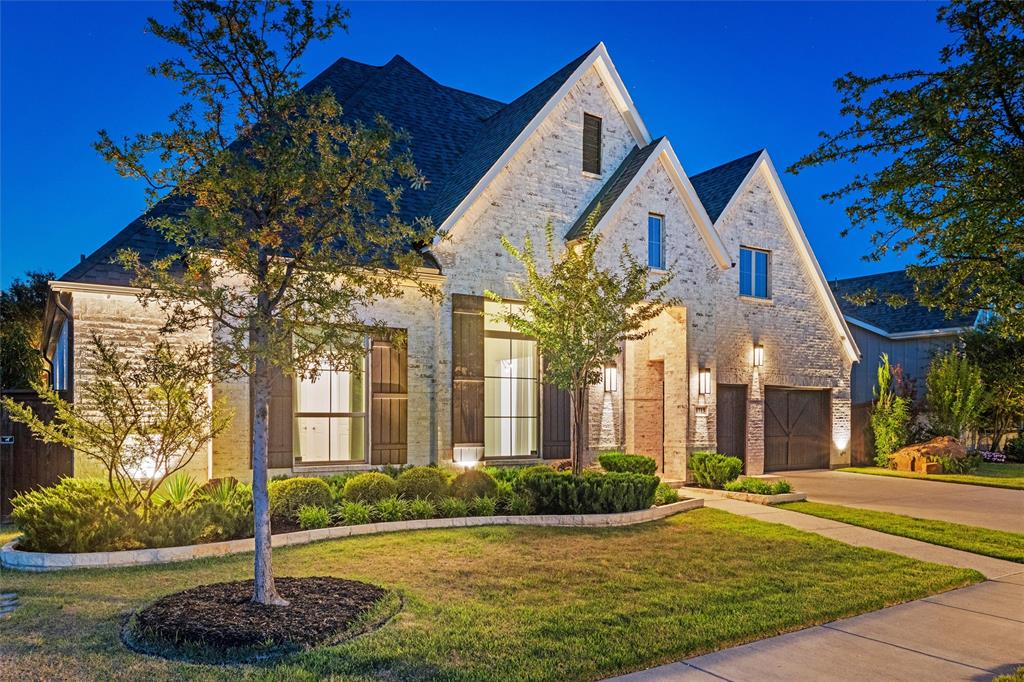UNMATCHED LUXURY & VALUE IN WALSH RANCH.- 1713 Prairie Ridge Rd. Stop scrolling. If you are looking for uncompromising quality and exceptional value in Aledo, this pristine 3,664-square-foot Britton Homes masterpiece delivers custom-level, resort-style living. Positioned perfectly on a premium greenbelt lot with zero backyard neighbors, this property maximizes every square foot to offer an elevated lifestyle.  The Ultimate Private Oasis. The true value of this home is found in the backyard. Step into a completely secluded sanctuary featuring a breathtaking plunge pool and spa. Custom blue tiling, sleek stone coping, and elegant glass safety fencing provide unobstructed views of the lush parkland under a natural canopy of mature trees.  Striking Architectural Curb Appeal. Arrive to architectural grandeur. The modern white-brick exterior features steep, multi-gabled rooflines, beautifully contrasted by sleek dark window framing and double garage doors. A wide, pristine driveway and meticulously manicured lawn invite buyers directly to the front door.  Uncompromising Interior Details. Entertainer’s Dream Kitchen: Centered around an oversized island with built-in seating, equipped with dual ovens, a gas cooktop, and an expansive walk-in pantry.  Sophisticated Living Spaces: Features a dedicated library with elegant French doors, a formal dining space, and a striking family room anchored by vaulted ceilings and a massive cast stone fireplace. Spa-Inspired Primary Retreat: Bathed in natural light from a wall of windows, the suite flows into a luxurious bath featuring dual vanities, a garden tub, a glass-enclosed shower, and dual walk-in closets.  Comprehensive Layout: A highly functional open-concept floor plan boasting four bedrooms, four and a half baths, a dedicated guest suite, a three-car garage, and full smart home integration.