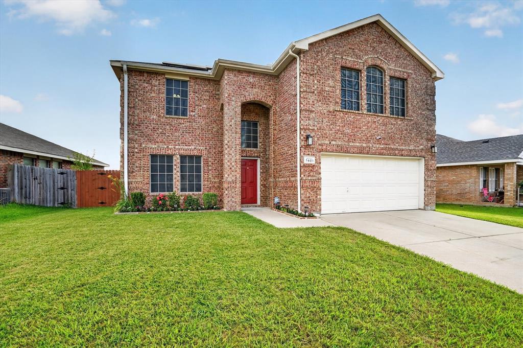 5 bedrooms, 3,362 square feet, water views, and Mansfield ISD—7401 Fossil Creek Drive offers lots of space and flexibility.

Welcome to this beautifully maintained home in the established Fossil Lake community of Arlington, TX. This spacious 5-bedroom, 2.5-bath home features an open floor plan with multiple living areas, abundant natural light, and a functional layout designed for both everyday living and entertaining.

The kitchen offers ample cabinet and counter space, a walk-in pantry, and overlooks the main living and dining areas. The downstairs primary suite provides a private retreat, while four additional bedrooms and a second living area upstairs offer endless possibilities for a game room, media room, home office, or multigenerational living.

Situated on nearly a quarter-acre lot, enjoy peaceful water views from the covered deck—perfect for relaxing or entertaining. Conveniently located near shopping, dining, parks, and major highways, this home combines space, comfort, and convenience in a highly sought-after Mansfield ISD location.

Finding over 3,300 square feet, 5 bedrooms, water views, and Mansfield ISD under $400,000 is a rare opportunity. Schedule your showing today!