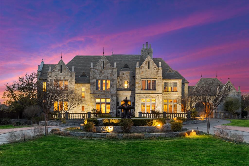 One-of-a-kind! Incredible estate on a glorious 2-acre lot in a desirable area attracting celebrities & others looking for dream home desires without HOA nuisance! Private, gated home ideal for entertaining featuring numerous luxury amenities in & out. Incredible backyard hosts a massive pool w bridge, fire pit, fountains, loggia & impressive outdoor kitchen, a well-appointed casita & a well for irrigation. Light & bright w warmth emitting from spectacular mill work, stone features & hardwood flooring. The ideal floor plan boasts a sitting rm, library, formal dining, family rm & a kitchen that transports you to an Italian villa…featuring Sub Zero Wolf built-in, butler’s pantry, warmer drawer, double ovens & convenient pass-through to the family rm. A spiral staircase leads down to the impressive grotto-style wine cellar. Huge master bdrm w private patio opens to luxurious master bath. Upstairs game rm, gym w sauna, secondary study & additional stately bedrooms. Large upstairs balcony!