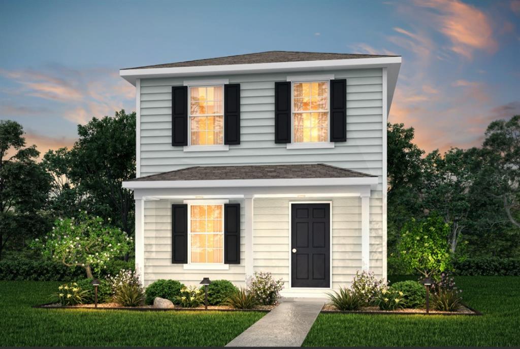 MLS# 21279281 - Built by NHC - Sep 2026 completion! ~ Model 1229 B1 - Savannah  The Savannah Plan from our City Series is a thoughtfully designed two-story home offering 1,229 square feet of living space. Featured with 3 bedrooms and 2.5 bathrooms, this plan combines functionality with comfort.  As you enter the home, you’re greeted by a spacious living room that overlooks the dining area and kitchen, which includes a central island—perfect for everyday living and entertaining. A convenient half bathroom is located just off the living room. Adjacent to the living area is the laundry space, positioned next to the stairs that lead to the upper level.  Upstairs, the primary suite offers a private retreat with an en-suite bathroom. Two additional bedrooms share a full bathroom, providing ample space for family members or guests. The Savannah Plan offers a perfect blend of practicality and comfort for modern living.