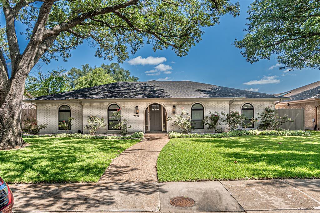 Stunning Prestonwood home in Richardson ISD, situated on a desirable tree-lined street. Beautifully renovated in 2020, this home underwent a complete top-to-bottom renovation, including a new roof, HVAC system, HVAC ductwork, windows, water heater, flooring, paint, kitchen, bathrooms, appliances, and more. Since then, the home has continued to be thoughtfully maintained and improved with an updated irrigation system and a recently replaced dishwasher.

Filled with natural light, the open-concept floor plan showcases light luxury vinyl plank flooring, spacious living and dining areas, and a beautifully redesigned kitchen. The kitchen features an oversized island, professional-grade appliances, and elegant quartz countertops, making it the perfect space for everyday living and entertaining.

The inviting family room offers a decorative wood-burning fireplace, a stylish built-in wet bar, and sliding glass doors that open to your private backyard oasis with a sparkling pool, patio, and side yard. The pool was extensively updated in 2021 with new plaster, glass tile, coping, plumbing, pump, filter, timer, and equipment.

The spacious primary suite provides private access to the backyard, creating a peaceful retreat. A versatile fourth bedroom is ideal as a guest suite, home office, or flex space.

The garage includes approximately 18’ x 20’ of premium interlocking rubber gym flooring. Durable, removable, and expandable, it’s perfect for a home gym, workshop, or protecting the garage floor.

Ideally located in the highly sought-after Prestonwood neighborhood with easy access to shopping, dining, parks, and major highways, this move-in-ready home offers the perfect combination of style, comfort, and functionality.
