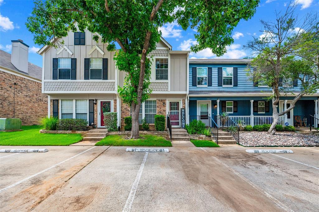 Imagine starting your mornings with a walk through peaceful park trails, enjoying beautiful green space views right outside your door, and coming home to a place where maintenance is minimal and comfort comes naturally.

Nestled alongside The Preserve at McCormick Park, this beautifully updated townhome offers a lifestyle that's hard to find and easy to love. Whether you're enjoying an evening stroll, spending time at the community pool, or simply relaxing at home, every detail is designed to make life a little easier and a lot more enjoyable.

Step inside to discover a fresh, inviting interior featuring recent paint, brand-new carpet upstairs, and an updated bathroom that adds a modern touch to the home's timeless appeal. The thoughtfully designed layout creates a comfortable space for everyday living while offering plenty of room to gather with family and friends.

Located within the highly sought-after Grapevine-Colleyville ISD, this home combines the tranquility of park-side living with unmatched convenience. Shopping, dining, DFW Airport, and major commuter routes are all just minutes away, making it easy to stay connected while enjoying a peaceful place to call home.

The HOA takes care of many of the everyday responsibilities, including exterior maintenance, lawn care, water, trash service, and access to the community pool—allowing you more time to enjoy the things that matter most.

If you've been searching for a home that offers convenience, community, and a low-maintenance lifestyle without compromising location, this Euless gem may be exactly what you've been waiting for.

All information deemed reliable but not guaranteed. Buyer and buyer's agent to verify all details.