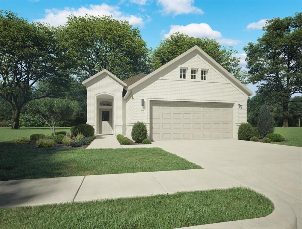 MLS# 21279138 - Built by Trophy Signature Homes - Jun 2026 completion! ~ Put down roots in the elegant Cedar. The single-story floor plan feels spacious and welcoming with a lofty foyer and cheery great room. Put tiny artists to work drawing the lush trees dotting your backyard while you put the finishing touches on turkey sandwiches. Cutting them into kite shapes was an inspired idea. They can eat at the beautiful kitchen island before going out to play on the patio. At the end of the day, they can bed down in the secondary bedrooms while you take a warm shower in your lavish primary suite.