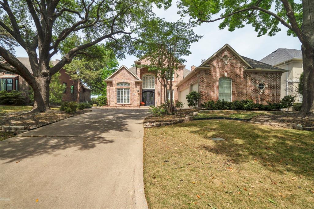 HUGE price improvement! Welcome to this incredible golf course home which comes FULLY FURNISHED. It is nestled along the highly sought-after, tree-lined streets of Eldorado, one of McKinney’s most beloved and established communities. This home offers a rare opportunity to enjoy peaceful golf course views and the exceptional lifestyle that makes Eldorado such a special place to live. You will love the convenience of being within walking distance to award-winning Valley Creek Elementary, a Blue Ribbon school. The surrounding community features lakes, walking and biking trails, and green spaces, all just steps away. Eldorado Country Club is just around the corner. Inside, this home offers generous living space and timeless character. With 3 spacious bedrooms plus a dedicated office that could easily serve as a 4th bedroom, the layout provides you with flexibility. Three living areas create multiple spaces for gathering, entertaining, or relaxing. The large gourmet kitchen is truly the heart of the home, with abundant counter space, a large pantry, and a convenient walk-through butler’s pantry, perfect for entertaining. The adjoining living space features an incredible dry bar, making it an ideal setting for hosting friends or enjoying quiet evenings at home. The primary suite is a true retreat, reminiscent of a luxury hotel experience. A stunning double-sided fireplace creates warmth and ambiance between the bedroom and the spa-like primary bath, transforming the space into a private oasis designed for relaxation and comfort. Step outside to the expansive custom-designed back patio, built for entertaining and enjoying the breathtaking golf course setting. Enjoy unwinding in the evening with the peaceful views. Additional highlights include 2.5 baths, a 3-car garage, abundant storage throughout, and beautiful custom built-ins that add both charm and functionality. This meticulously maintained home showcases pride of ownership in every detail!