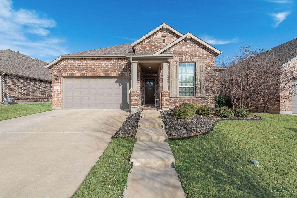 All offers will need to be approved thru the lender (SEE PRIVATE REMARKS),

Welcome to your dream home in the award-winning Harvest lifestyle community! Built in 2019, this beautifully maintained home combines modern design with timeless charm. Located in one of the most sought-after neighborhoods, you’ll enjoy access to resort-style amenities including multiple swimming pools, a state-of-the-art fitness center, serene lake, scenic park, and community garden plots. When you enter, you are greeted by rich hard surface  flooring that flows throughout the main living areas and office, adding warmth and elegance. The open floor plan is perfect for entertaining or everyday living, with a light and bright kitchen at the heart of the home. You'll love the large island with breakfast bar, quartz countertops, stainless steel appliances, and plentiful cabinetry that make cooking and hosting a joy. The kitchen opens seamlessly into a cozy family room anchored by a striking stone fireplace, offering a perfect gathering space for friends and family. Retreat to the spacious primary suite, tucked away for privacy, featuring an ensuite bathroom with a huge walk-in shower, dual sinks, and a generous walk-in closet. Thoughtfully designed with high-end finishes throughout, this home is truly move-in ready. Enjoy peaceful evenings on your covered back patio, perfect for outdoor dining or simply relaxing. And it has one of the biggerr backyards around! Whether you're sipping coffee on the porch or enjoying the community events, this home offers the ideal blend of comfort, style, and lifestyle. Don't miss your chance to live in Harvest, where every day feels like a getaway. Welcome home!