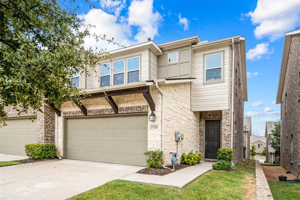 Beautiful Ashton Woods townhome in Plano ISD and minutes from UTD with easy access to freeways. Contemporary, open concept home with loads of upgrades.  Huge granite island kitchen, SS appliances, convection oven, gas stove and walk-in pantry.  Upstairs features 3 bedrooms, 2 full baths w dual sinks in each and an office-living area.  Lot's of storage!!!!  Nice sized fenced in backyard area with a covered patio.  Conveniently located right off the George Bush Freeway. Plenty of shops nearby including Central Market.