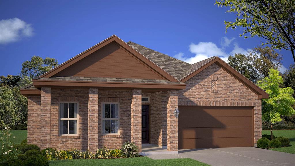 Beautiful new D.R. Horton home in the Saratoga community located in Granbury and Granbury ISD! Estimated completion early 2026. The single-story Starkville Floorplan, Elevation I, features 4 bedrooms, 2 bathrooms, and a 2-car garage with an open-concept layout that brings together the family room, dining area, and modern kitchen, ideal for everyday living and entertaining. The kitchen includes quartz countertops, 36” upper cabinets with crown molding, stainless steel appliances, electric range, stainless steel drop-in sink, a large island, and a walk-in pantry. The primary suite offers an en-suite bath with dual quartz vanities, a 5-foot oversized shower, and a walk-in closet located off the bathroom. Quartz vanity tops are also featured in the secondary bathroom, and luxury vinyl plank flooring spans the main and wet areas. Energy-efficient construction and America’s Smart Home Technology come standard—plus a covered back patio, full sod, sprinkler system, privacy fencing, and professional landscaping. Saratoga residents will enjoy two community parks, plus easy access to Highway 377 and Saratoga Blvd. Nearby, you’ll find Lake Granbury recreation, Granbury City Beach Park, HEB Grocery, local restaurants, Harbor Lakes Golf Club, and Motor Sport Ranch.