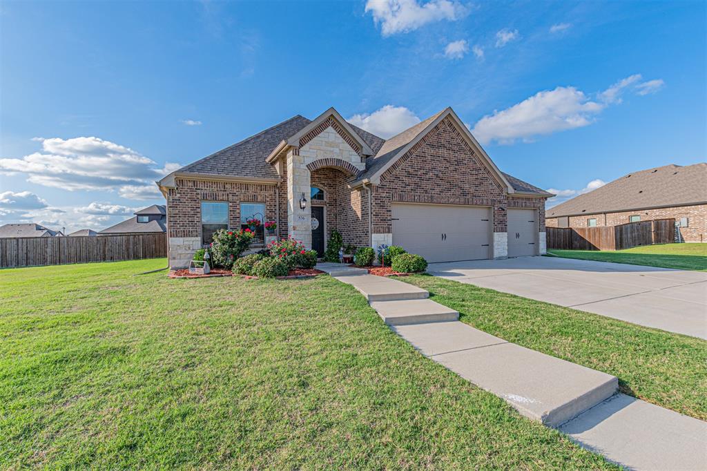 SELLER IS OFFERING $5000 TOWARDS CLOSING COST OR RATE BUY DOWN!!  Situated on an oversized corner lot of nearly half an acre, this stunning four-bedroom, three-bath Altura home built in 2023 offers modern style, spacious living, and like-new condition throughout. Designed with an open-concept layout, the home seamlessly connects the large kitchen, breakfast nook, and expansive family living room, creating the perfect space for entertaining and everyday living.  The chef-inspired kitchen features a large center island, abundant cabinet storage, and plenty of prep space for gatherings both large and small. Upstairs, you’ll find a private retreat with an additional bedroom and full bathroom, ideal for guests, teens, or multi-generational living.  The spacious primary suite is a true escape, complete with a luxurious ensuite bathroom featuring double sinks, a relaxing soaking tub, a glass walk-in shower, and a large walk-in closet. Sneak away to the front office to get some work done or use it as a gameroom for the kids.  A three-car garage provides ample room for vehicles, storage, and hobbies.  With its modern finishes, functional floor plan, and premium lot size, this beautifully maintained home offers comfort, convenience, and exceptional value!  It's a Must See!