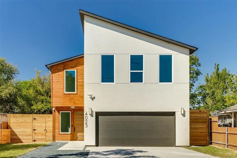 Take a Step Inside of Your Basically Brand New Home Called the Definition of Easy Living. Your Four Bedroom, Three Bath Contemporary, Modern Abode offers a palatial amount of space featuring luxury, chic, modern interiors with art deco tiling, rich-colored granite countertops, brushed gold pendant lighting and fixtures, luxury vinyl plank flooring, LG Stainless Steel Appliances paired with voluminous rooms. An open-concept, gourmet kitchen overlooks an expansive living room space with high 20 ft., vaulted ceilings and plenty of elongated windows to bring in lots of natural light. Each bathroom is generously appointed with a double-sized vanity and abundant cabinetries. An extra flex space sits atop the foot of the second floor which could be used for a game room or home office. The vast backyard has enough territory to install a pool, place patio furniture, place a firepit and then some, all perfect for entertaining guests. Bishop Arts, Trinity Groves, Kessler Park, Downtown Dallas and all the Vital Spots for Live entertainment, Restaurants, City events, Farmers Markets and More are within just a short reach from this home. Loop 12, 635, 35 & 30 are all nearby for easy transport throughout the entire DFW-Metroplex. You won't be missing out from anything being so conveniently located.