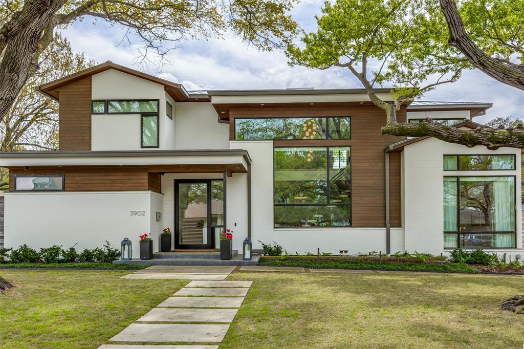 Striking contemporary home in the heart of Dallas. 4,316 square feet of luxurious living space with Primary suite down, three spacious bedrooms and amazing living area with wet bar, up. Built in 2016 by Grun-Built and RBS Brown Development. Beautiful living area, along with open kitchen featuring waterfall quartzite counters and built-in Thermador appliances, and gorgeous dining room with tall ceilings, provide the perfect atmosphere and flow for an evening at home or entertaining a large group. Floor to ceiling windows add to the beauty, bringing the gorgeous trees and landscaping from the outside in. Three upstairs bedrooms are spacious and impeccable and large common area is the perfect place to relax, watch tv or play games.

Backyard provides a serene escape with a covered patio, plenty of turfed yard and a beautiful pool and spa. Two car attached garage and covered parking for 3 additional cars.

Experience the perfect blend of style and functionality at this exceptional Dallas residence.