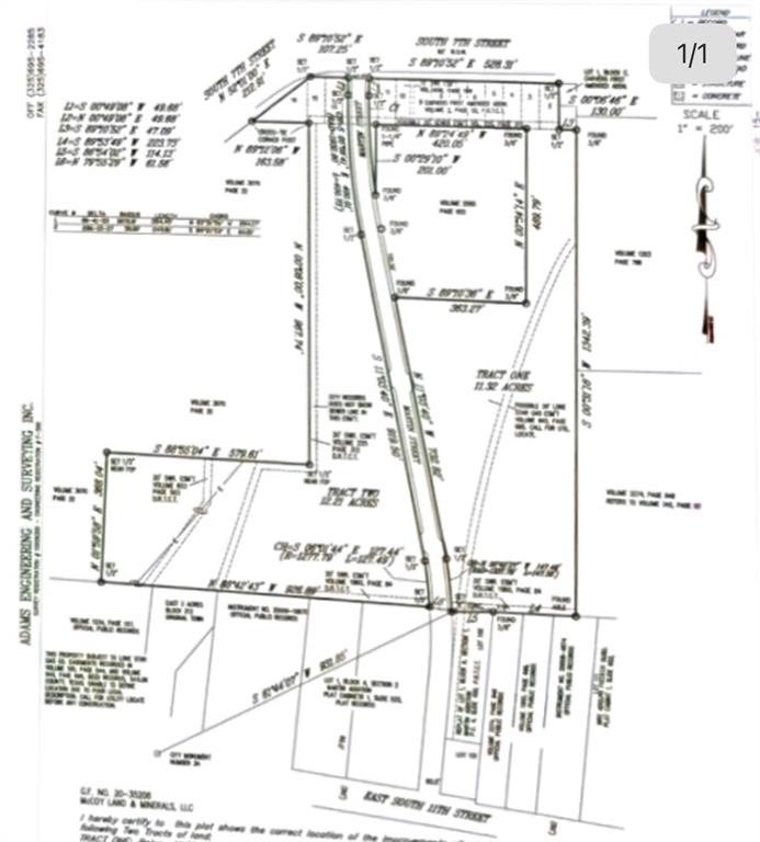 Carvers First Amended ADDN - Land