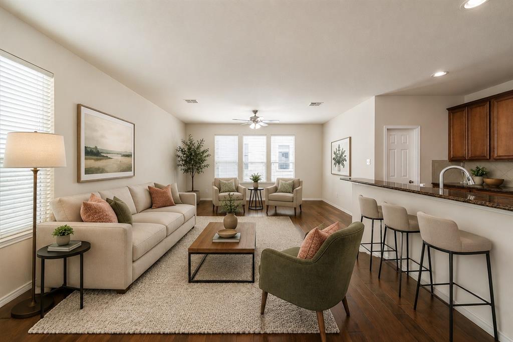 Discover the perfect blend of convenience and lifestyle at 7416 Coronado Ave #18, a beautifully maintained 2-bedroom, 2-bath townhome in the heart of East Dallas. Ideally located within walking distance of White Rock Lake, the Santa Fe Trail, Dallas Arboretum, Tenison Golf Couse and the shops and restaurants of Lakewood, this home offers the ultimate lock-and-leave, low-maintenance lifestyle. Inside, you'll find an open floor plan with vaulted ceilings, hardwood floors, and abundant natural light that creates an inviting space for everyday living and entertaining. The spacious primary suite, flexible guest bedroom or home office, and attached garage make this an ideal home for professionals, outdoor enthusiasts, or anyone looking to enjoy one of Dallas' most desirable neighborhoods with minimal upkeep.