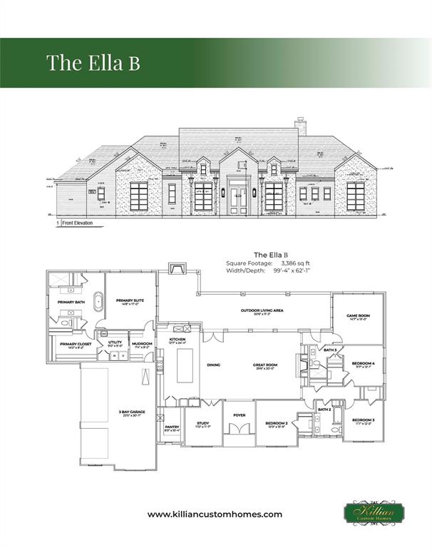 Introducing a stunning new-construction slated for completion June 2026. This exceptional 4-bedroom, 3-bath residence spans 3,386 sq ft and showcases superior craftsmanship and contemporary finishes throughout. Entertain in the chef’s kitchen with custom cabinetry, quartz counters, oversized center island and a large butler’s pantry. Expansive living spaces flow to a generous covered patio with an outdoor fireplace—an ideal setting for gatherings and relaxation. Thoughtful design, abundant natural light and refined millwork create a sense of elevated everyday living. Conveniently located minutes from schools, parks, shopping and dining, this home pairs tranquil neighborhood living with easy access to amenities. Photos depict the same floorplan at a different address to convey look and feel; Carroll Moran interiors will be uniquely tailored to this property. Don’t miss this opportunity — contact Danny Tutt to schedule your private showing.
