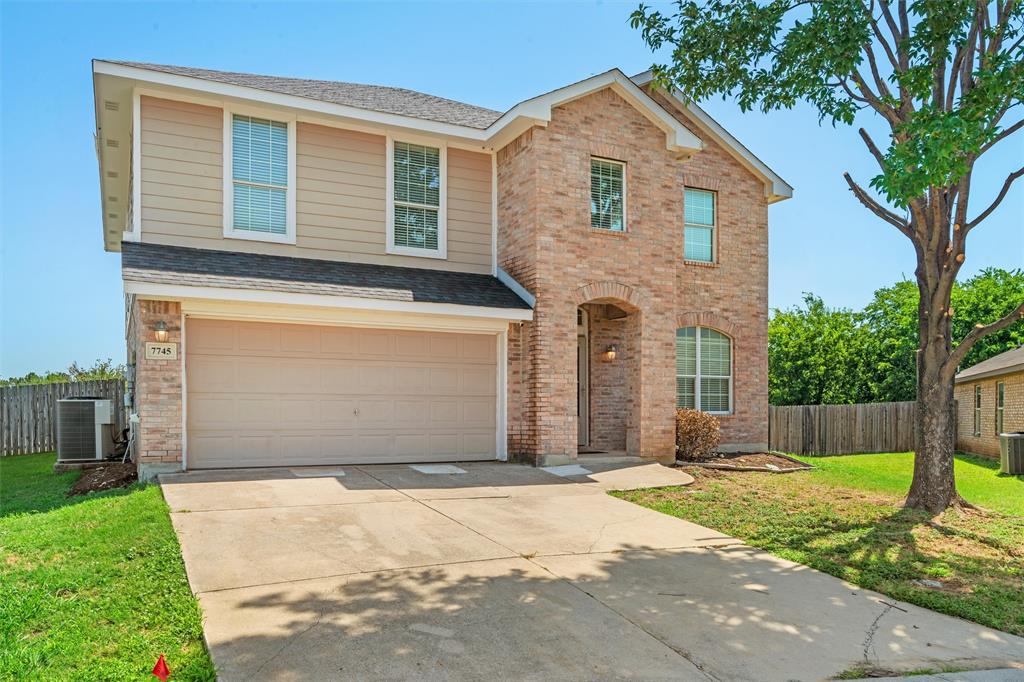 Enjoy 2,809 sq ft across two stories: 4 bedrooms, 2.5 baths, and an open main level flowing from the family room with fireplace to the dining area and kitchen, plus a flexible second living space. Upstairs, 1,570 sq ft holds the private primary suite with a jetted soaking tub, three additional spaces - 2 bedrooms and a generous open landing area — genuine bonus space for a game room, media lounge, dual home office, study zone, or home gym.
Outside, a covered back porch opens to an expansive backyard on a rare 0.28-acre lot — quiet cul-de-sac. Move in with peace of mind knowing many of the important updates have already been completed. The home has been refreshed with new flooring, interior paint, a brand-new HVAC indoor unit, and a professionally updated foundation with a transferable warranty. These improvements provide a fresh, welcoming feel while enhancing everyday comfort and long-term value. Whether you're relaxing at home or entertaining family and friends, you'll appreciate the care that's gone into preparing this home for its next owner.