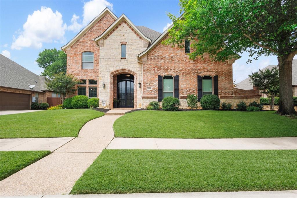 Welcome to this meticulously maintained, original-owner home located in the highly sought-after Keller ISD! Move-in ready and filled with quality upgrades, this exceptional property offers the perfect blend of elegance, comfort, and functionality. Step through the stunning iron front doors into a grand entry that sets the tone for the rest of the home. The beautifully remodeled kitchen is a chef’s dream, featuring Taj Mahal quartzite countertops, JennAir double ovens and cooktop, and a Sub-Zero refrigerator. The spacious floor plan offers the primary suite downstairs along with an additional secondary bedroom and full bathroom, providing flexibility for guests, a home office, or multi-generational living. Rich hardwood flooring extends throughout the entire downstairs living areas, while upstairs features new carpet and fresh interior paint. Designed for entertaining, the expansive game room includes a built-in bar with sink and refrigerator, creating the perfect gathering space. Just beyond, enjoy movie nights and game days in the dedicated media room, offering the ultimate at-home entertainment experience. Step outside to your private backyard oasis featuring a sparkling pool recently refinished with PebbleTec. Every detail of this home reflects pride of ownership and thoughtful updates throughout.
This immaculate, move-in-ready home combines luxury finishes, an ideal floor plan, outstanding entertainment spaces, and a prime location in Keller ISD. A rare opportunity that truly has it all!