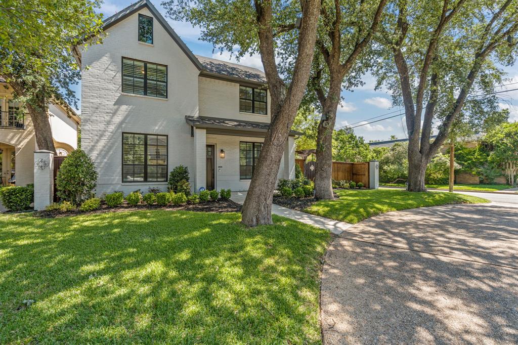 Welcome to this beautiful home in Fort Worth's sought-after Westside, located in the desirable 76107 area. Offering 3 bedrooms, 3 full bathrooms, a dedicated office, a rare four-car garage, and a thoughtfully designed floor plan, this home combines timeless style with everyday functionality.

Situated on a corner lot with a semicircular driveway, the home offers attractive curb appeal and ample guest parking. Inside, the spacious living room flows seamlessly into the kitchen, where a large center island creates the perfect gathering space for everyday living and entertaining. A separate formal dining room is ideal for hosting holidays and dinner parties, while the dedicated office provides an ideal work-from-home setting.

The first-floor primary suite features a spacious bedroom, ensuite bath, and generous walk-in closet.

Step outside to the covered patio with a large fire pit, creating an inviting space to relax or entertain year-round.

Conveniently located with easy access to major highways, Camp Bowie, Fort Worth's Cultural District, downtown Fort Worth, shopping, grocery stores, restaurants, schools, and everyday conveniences, this home offers an exceptional opportunity to enjoy one of Fort Worth's most desirable areas.