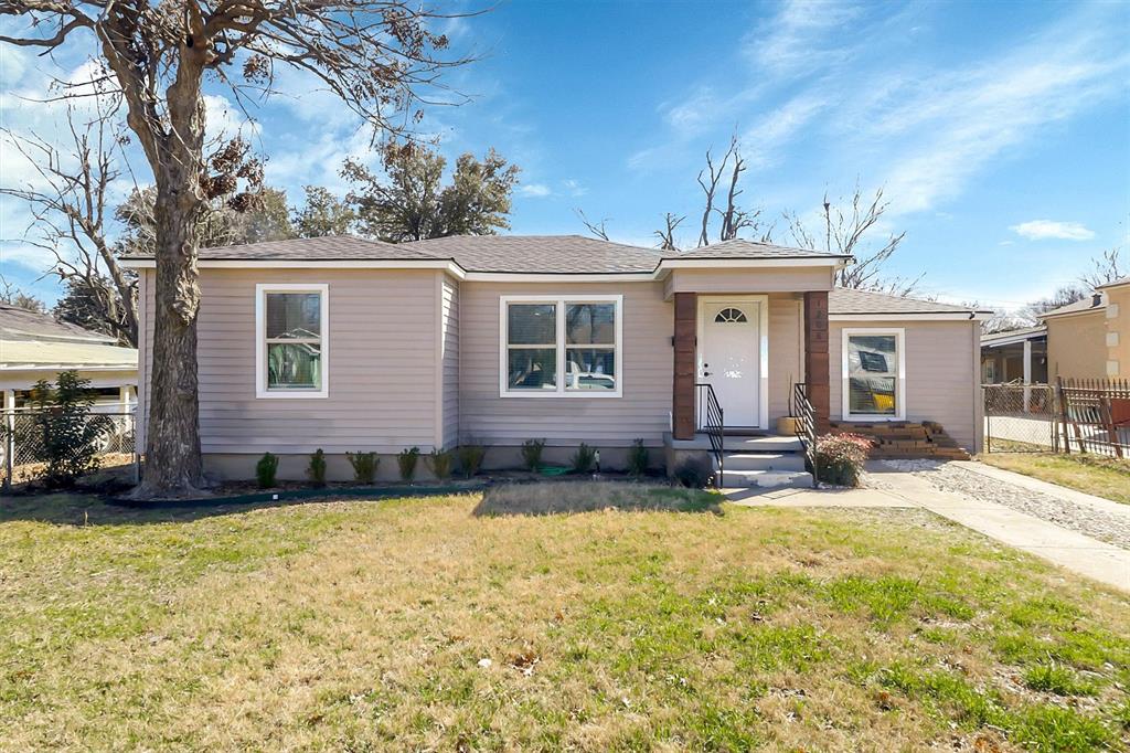 This home may qualify for up to 10,000 grant toward the buyers down payment and up to 5,000 toward the buyer's one-time closing costs such as appraisal and processing fees (eligibility requirements apply). Contact listing agent for full details and qualification information. Welcome- to 1208  Hansboro Ave, a charming and well-maintained home located in an established Dallas neighborhood. This home offers 1,244 square feet of comfortable living space and features three well-sized bedrooms and two full bathrooms, along with generously sized utility room that adds valuable convenience and extra storage. Step inside to a bright interior enhanced by modern lighting and a welcoming layout designed for everyday living. The spacious living area flows seamlessly into the kitchen, creating a functional space perfect for both entertaining and daily routines. Recent updates include a newer roof and water heater, providing added peace of mind for next homeowner. Outside, the property offers a spacious yard featuring mature trees that provide natural shade and curb appeal, along with a storage shed for additional outdoor storage or workspace. Whether you're a first-time buyer or seeking a solid move-in ready home, this property presents a great opportunity in a convenient Dallas location close to Bishop Arts District, major highways, shopping, and dining. Make this home yours and start creating lasting memories in a space you can truly call your own. Schedule your showing today and experience all this home has to offer!