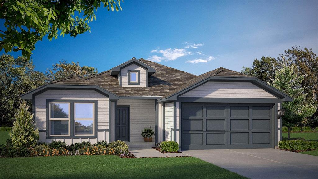 Beautiful new D.R. Horton home in the Townes Landing community located in Fort Worth and Everman ISD! The single-story Denton floorplan Elevation Y, with an estimated Fall completion, offers 3 bedrooms, 2 bathrooms, and a 2-car garage, featuring an efficient open-concept layout designed for comfortable everyday living. The family room, dining area, and contemporary kitchen flow together seamlessly, creating a bright and inviting space ideal for entertaining and gathering. The well-appointed kitchen includes quartz countertops, 36” upper cabinets with hardware, stainless steel appliances, a gas range, stainless steel sink, center island, and a walk-in pantry for practical storage. The private primary suite features an en-suite bath with dual quartz vanities, a 5-foot oversized shower, and a walk-in closet conveniently located off the bathroom. Two secondary bedrooms and a full bathroom with a quartz vanity top provide comfortable accommodations for family members, guests, or a home office. Luxury vinyl plank flooring extends throughout the main living areas and wet zones, combining durability with easy maintenance. This home is built with energy-efficient construction and includes America’s Smart Home Technology for modern comfort and everyday convenience. Exterior features include a professional landscape package, full sprinkler system with rain sensor, privacy fencing, and more. Residents of Townes Landing enjoy convenient access to I-35W, making commuting to major employers, shopping, dining, and entertainment a breeze. Downtown Fort Worth is just a short drive away, and DFW International Airport is approximately 30 minutes from your doorstep, placing you right in the heart of Tarrant County living.