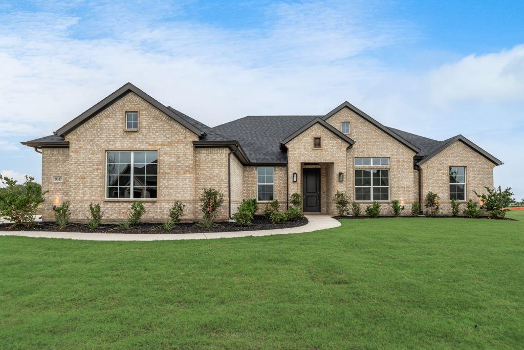 MLS# 21248507 - Built by Risewell Homes - Ready Now! ~ This thoughtfully designed single-story home in New Fairview offers a warm, welcoming layout that balances everyday comfort with standout features. At the center of the home, the open kitchen flows seamlessly into the nook and family room, where a cozy fireplace creates an inviting space to gather, unwind, or entertain. The private primary suite is tucked away for added tranquility and features a spa-inspired bath with a tile shower pan and an oversized walk-in closet. Three additional bedrooms and a full bath are positioned together, providing flexibility for family or guests, while a conveniently located powder bath adds everyday ease. A dedicated study near the front of the home offers the perfect spot for working from home or quiet productivity. Step outside to enjoy the covered patio, ideal for morning coffee or evening relaxation. With a functional utility room, smart storage throughout, and a two-car garage, this home delivers a comfortable, well-connected layout that feels both practical and inviting.