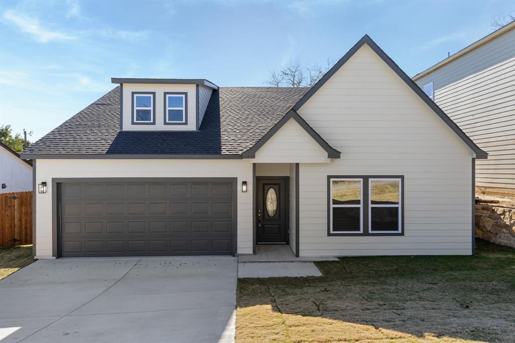 *USDA eligible – $0 down opportunity! This home qualifies for USDA financing, allowing eligible buyers to purchase with NO down payment.
Experience sophisticated contemporary living in this stunning new construction home, ideally located just minutes from the peaceful shores of Granbury Lake. Designed with an open-concept layout and abundant natural light, this residence offers the perfect balance of modern elegance and everyday comfort.
The thoughtfully designed floor plan features 3 spacious bedrooms, 2 beautifully appointed bathrooms, and a dedicated home office—ideal for remote work, study, or creative space. The designer kitchen showcases premium finishes and flows seamlessly into the living and dining areas, creating an inviting environment for entertaining and family gatherings.
Nestled in a quiet neighborhood, residents enjoy convenient access to lakefront trails, boating, dining, and outdoor recreation, offering an exceptional lifestyle in one of Granbury’s most desirable areas.
*Seller is related to the listing agent.