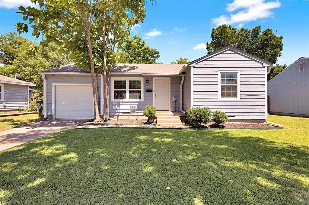 Stylish updates, a spacious backyard, and a convenient Garland location make this 2-bedroom, 1-bath home a standout opportunity. Low-maintenance flooring flows throughout the home, while recessed lighting and modern finishes create a bright, welcoming atmosphere.

The updated kitchen features rich dark cabinetry that adds warmth and character, while the renovated bath offers a fresh, contemporary feel. Outside, the sizable fenced backyard provides plenty of room for pets, play, gardening, entertaining, or future outdoor enhancements.

Conveniently located near I-635, I-30, and President George Bush Turnpike, this home offers easy access to shopping, dining, and entertainment throughout Garland, Mesquite, Richardson, and Dallas. Enjoy being close to Firewheel Town Center, local parks, recreation, and everyday conveniences. Located within Garland ISD, this charming home combines comfort, style, and location in one attractive package. Schedule your tour today before this opportunity is gone!

Current interest rate may be assumable.

Discounted rate options and no lender fee future refinancing may be available for qualified buyers of this home.