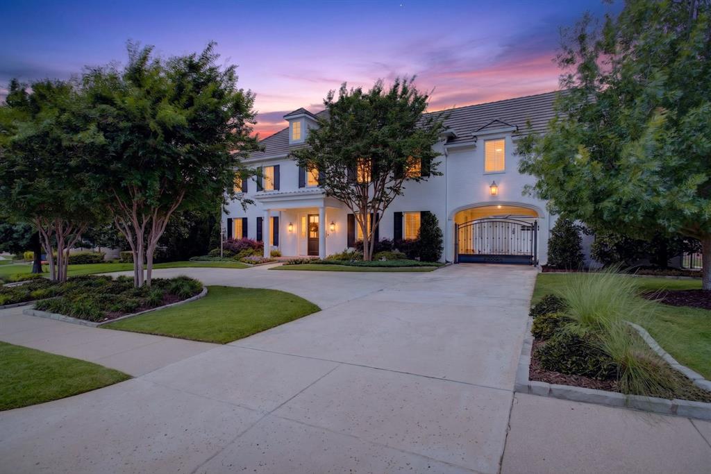 Elegance, charm and grandeur only begin to describe this custom home crafted by Braswell Homes.  This masterpiece located on a quiet cul-de-sac offers an unparalleled blend of sophistication and comfort within the prestigious gated enclave of Montserrat. From the moment you step inside, the quality of craftsmanship is unmistakable. Every inch of this residence showcases high-end finishes and thoughtful design, creating an atmosphere that is both grand and inviting. The heart of the home is designed for effortless living and entertaining, featuring three distinct living areas that allow for seamless transitions between morning coffee and evening soirées. The primary suite is a true sanctuary, conveniently located on the first floor to provide a private retreat with spa-like amenities and elegant proportions. With four spacious bedrooms and four and a half bathrooms, the layout offers plenty of room for everyone to find their own corner of paradise. Step outside to discover a backyard oasis that rivals the finest resorts. The incredible pool and spa serve as the centerpiece of the half acre of lush grounds, offering a perfect escape for sun-drenched afternoons or starlit swims. As part of the Montserrat community, you’ll enjoy the peace of mind provided by 24-hour manned security and access to exclusive shared amenities. This isn't just a house; it’s a lifestyle defined by luxury, privacy, and impeccable style.