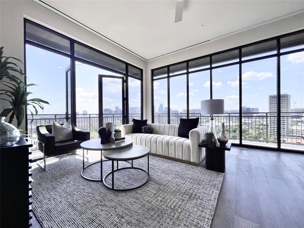 Welcome to the pinnacle of modern urban living in the heart of Uptown, Dallas. This exquisite penthouse offers a harmonious blend of contemporary design, unrivaled luxury, and breathtaking panoramic views. Situated in a prime location, this home provides access to the vibrant Uptown scene while maintaining an oasis of sophistication and tranquility.