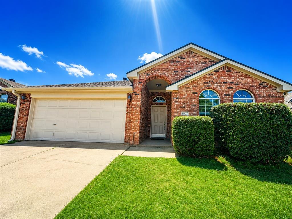 Beautiful maintained 4 bedroom,2 bath, 2 car garage. Open floor plan!  Kitchen features stainless appliances, extended cabinets, bartop, serving buffet and open to family room with eat in dining.  Family rooms shows off in style with a wood burning fireplace, raised ceilings and lots of space.  Bedrooms are a split floor layout, with raised ceilings as well.  Master boasts dual vanities, separate in shower and soaking tub w large walk-in closet.  Of course, it wouldn't be complete if you didn't have a covered patio and large backyard Great for those playtimes. Pictures have been digitally stage and enhanced,