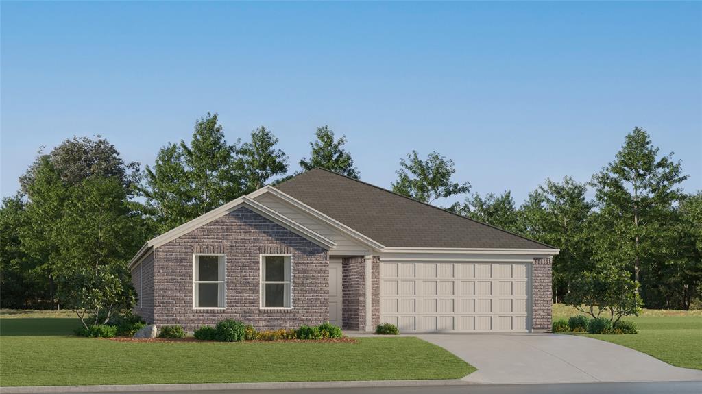 LENNAR - Luella Crossing - DiMaggio Floorplan
This new single-story home boasts a convenient and low-maintenance layout. Three bedrooms are secluded near the front of the home, leading to a spacious and flexible open-concept layout where the kitchen, dining room and family room meet. Nestled into a private rear corner is the lavish owner’s suite, featuring a full bathroom and walk-in closet.
