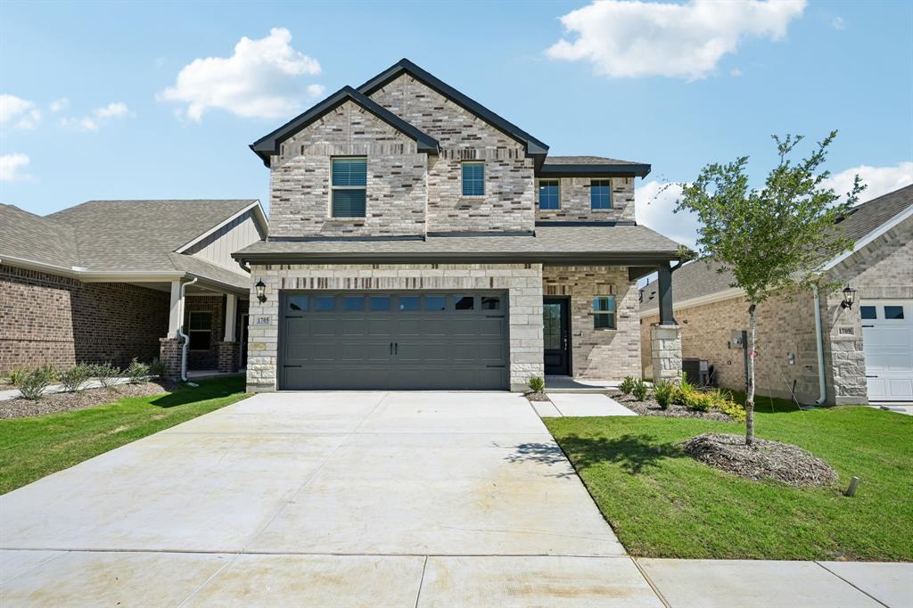 BRAND NEW energy - efficient home Mar 2026! The main floor primary suite features dual sinks and a spacious walk-in closet. White cabinets with veined white quartz countertops, light tan EVP flooring with light taupe carpet. Situated perfectly in a small town, Stonehaven homeowners will enjoy the benefits of an effortless commute to Dallas using nearby I-20 and Highway 175. This serene community also boasts amenities including a resort-style pool, kid's splash pad, cabanas, and a children's playground. Schedule a tour and see our energy-efficient features like multispeed HVAC systems, spray foam insulation, and high-performance air filtration.* Each of our homes is built with innovative, energy-efficient features designed to help you enjoy more savings, better health, real comfort and peace of mind.