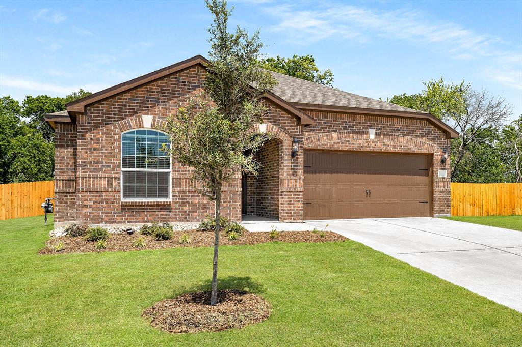This new construction home is located within the amenity-rich community of Shadowbend. This home has a thoughtfully designed layout with a large, centrally located family room that is open to the kitchen and dining room, creating the perfect open layout. This home is sure to have plenty of space with four generously sized bedrooms, two full baths and the added outdoor space of the covered back patio. All upgrades come included at no extra cost in this home. A full suite of energy-efficient kitchen appliances, sparkling granite countertops, luxury vinyl-plank flooring, a Wi-Fi-enabled garage door opener and a programmable thermostat are just a few of the remarkable upgrades that come standard in this new home.