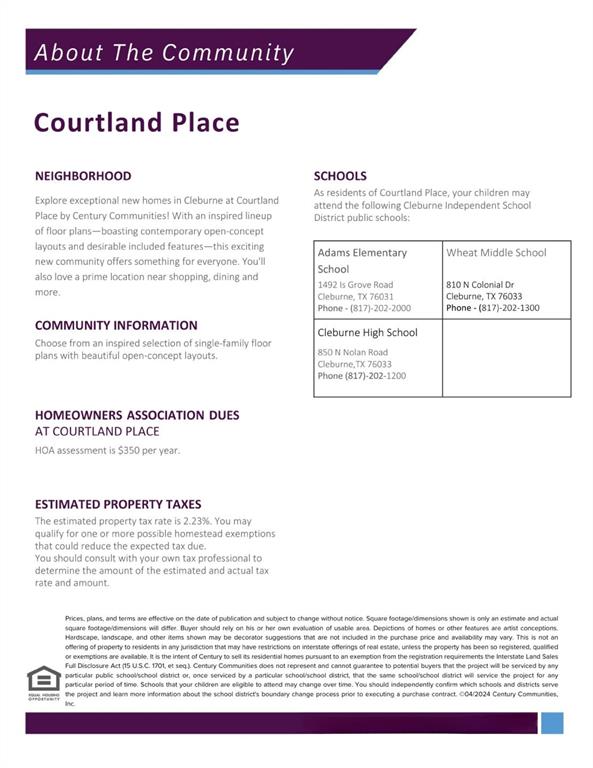 Courtland Place - Residential