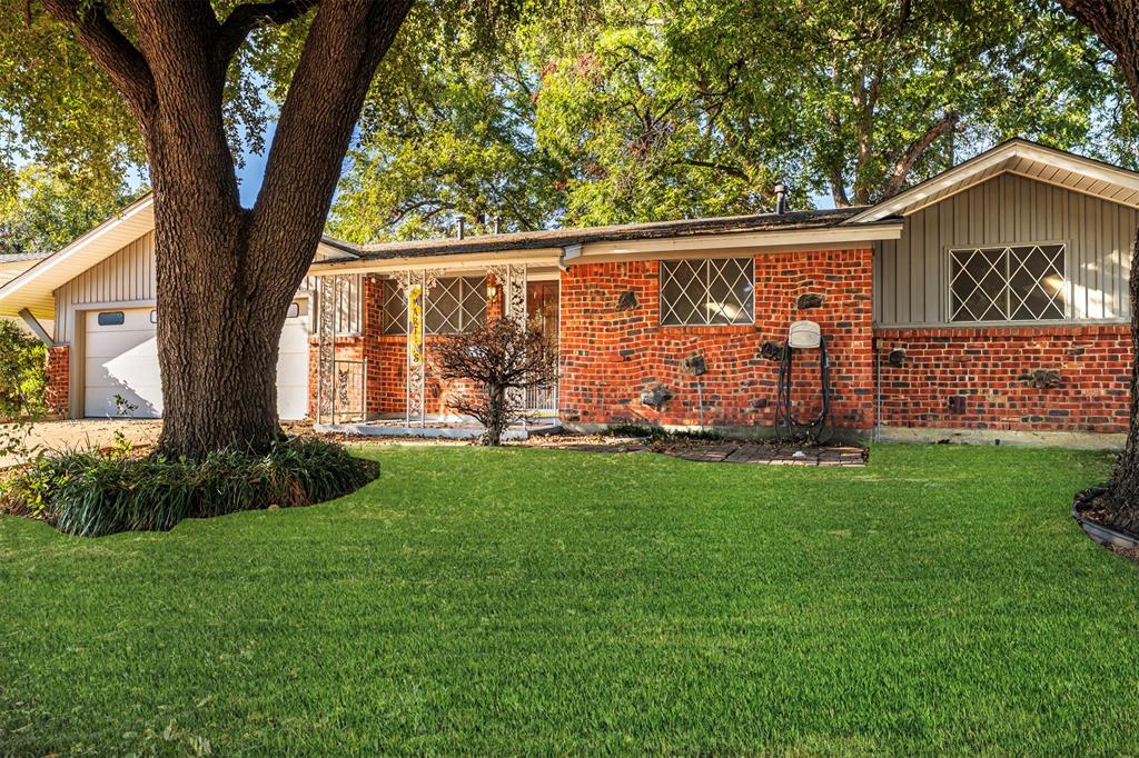 Welcome to this beautifully maintained property that perfectly blends COMFORT and CONVENIENCE. Nestled in a quiet and welcoming Haltom City neighborhood, this charming home is ready for its next chapter.  A lovely FRONT EXTERIOR welcomes you home every single day, while the SMARTLY DESIGNED 3 bedroom and 2 bath layout maximizes space for both living and entertaining.  LARGE WINDOWS throughout the home create a bright and POSITIVE atmosphere, while the GENEROUS outdoor space offers the PERFECT CANVAS for weekend BBQ's, gardening, or playtime.  Move in ready, well kept, and waiting for your personal touch. EASY ACCESS to major highways makes driving to Ft. Worth or Dallas a breeze- plus JUST MINUTES from local parks, shopping centers, and diverse dining options. This property is more than just a house; it is a warm, INVITING place to create lasting memories. Do not miss the opportunity to make this wonderful house your new home!