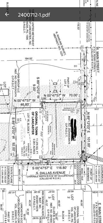ORIGINAL TOWN - Land