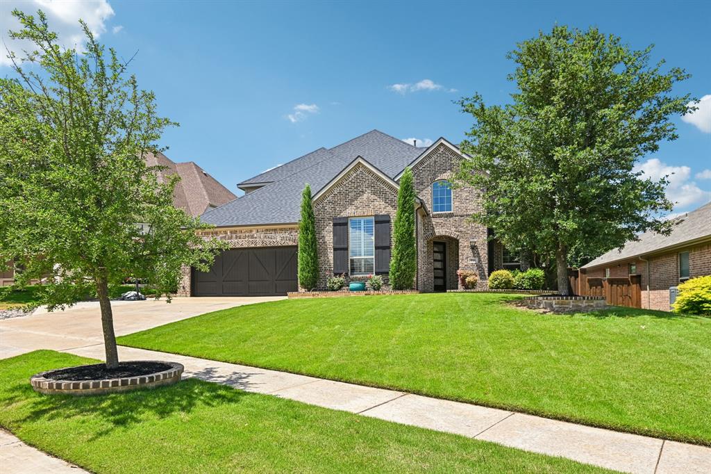 **Discover this stunning residence in the prestigious Fairway Ranch community!** Step into your private backyard paradise, featuring an expansive pool, a sleek modern spa with captivating water features, Pentair MagicBowl lighting, and lush custom turf—perfect for unforgettable outdoor gatherings and relaxation.The heart of the home is a chef-inspired kitchen boasting a generous quartz island, elegant farm sink, butler’s pantry, walk-in pantry, double ovens, premium stainless steel appliances, and a brand-new dishwasher. Inside, soaring vaulted ceilings, rich hardwood floors, and a striking stone fireplace create an inviting atmosphere in the main living areas, enhanced by sophisticated accent walls and upgraded lighting. Retreat to the luxurious primary suite, complete with a spa-like bath and a custom-organized closet system. Additional highlights include a versatile game room and media room, ideal for lively movie nights or game-day celebrations. Residents enjoy access to multiple parks, a community pool, scenic trails, and convenient proximity to the vibrant dining scene in downtown Roanoke. **Welcome home to effortless luxury and unforgettable living!**