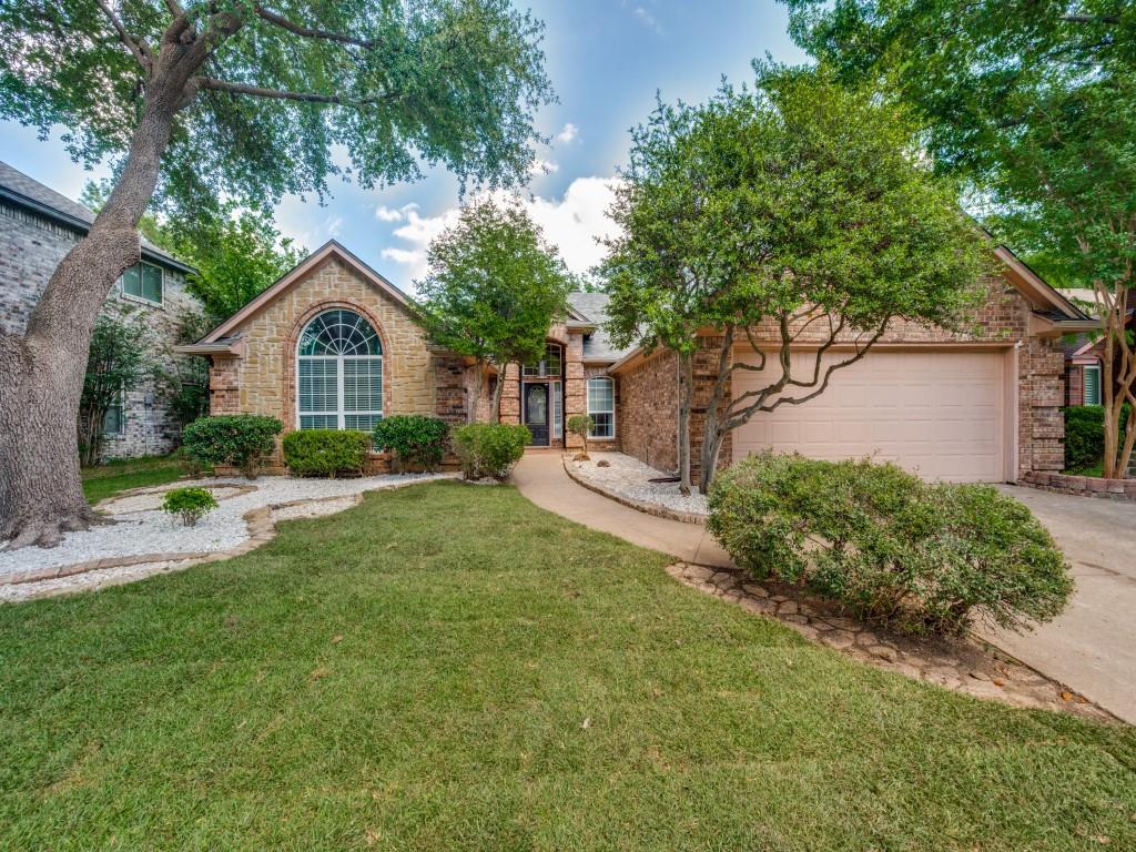 Great convenient location. Within walking distance to new HEB Supermarket. Short drive to DFW airport, many shops, cafes, & restaurants. Charming single story home with 3 bedrooms and a study, 2.5 baths nestled in a great north Bedford neighborhood. Inviting floor plan with cozy living area, oversized kitchen, walk-in pantry, cabinets galore. Primary bedroom with direct access to the covered patio with no immediate neighbors behind. All  bedrooms have ample space & are perfectly situated for more privacy. Roof replaced in October, 2021, water heater replaced in 2020, complete HVAC with furnace replaced in 2020, new sod installed 2026. Seller is a licensed TX realtor.