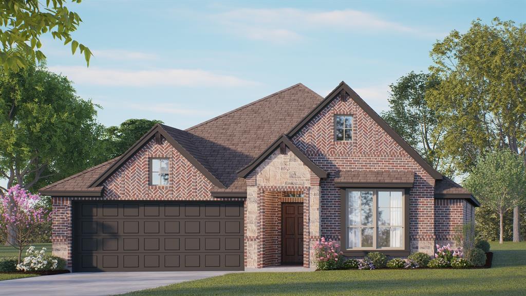 MLS# 21299408 - Built by Risewell Homes - Ready Now! ~ This beautifully designed home in Granbury offers a spacious and functional layout that blends comfort, flexibility, and modern living. The open-concept kitchen, family room, and breakfast nook create a bright, connected living space ideal for everyday life and entertaining, highlighted by pendant lighting and a warm electric fireplace anchoring the family room. The primary suite provides a private retreat with a generous bedroom, a well-appointed ensuite bath, and a large walk-in closet. A dedicated kids’ retreat, thoughtfully placed within the layout, adds a fun and flexible living space for play, study, or relaxation, while two additional bedrooms and a full bath are arranged to provide comfort and privacy for family and guests. With a covered patio for outdoor living, a welcoming front porch, and a three-car garage, this home delivers smart design, comfort, and versatility in a layout that truly lives well.
