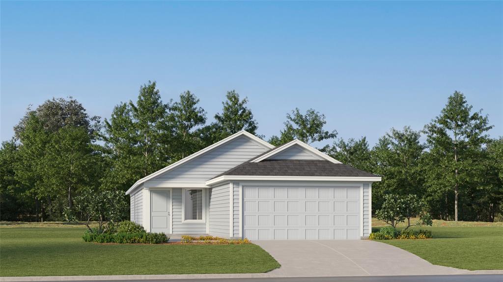 This single-level home showcases a spacious open floorplan shared between the kitchen, dining area and family room for easy entertaining during gatherings. An owner’s suite enjoys a private location in a rear corner of the home, complemented by an en-suite bathroom and walk-in closet. There are two secondary bedrooms along the side of the home, which are comfortable spaces for household members and overnight guests. Sitting close to 380 corridor with all the restaurants and shopping.        

Prices and features may vary and are subject to change. Photos are for illustrative purposes only.