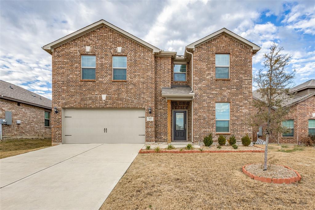 Location Location Location! This home is located across from a PRIVATE GREENBELT.  MOVE IN READY! ALMOST BRAND NEW...Built in 2020 with lots of amazing Energy Efficient Perks.  This two-story home is the community of Princeton Crossroads near Princeton Municipal Park and Fishing Pond. This gorgeous home has a spacious layout with 4 bedrooms upstairs, a formal Dining or Office Space, Family Room, and 2.5 baths. Upgrades including energy efficient appliances (including refrigerator), granite counter-tops, designer wood cabinets, water resistant luxury vinyl plank floors, sprinkler system, and an attached two car garage with Wifi Opener. The Ozark floorplan features an Open Floorplan, with the breakfast area connected to the kitchen, and opening up to the living room.   Apply online, $55 app fee per adult, One-Time Lease Admin Fee of $125 due at signing, Deposit is $2250, pets on a Case by Case Basis.