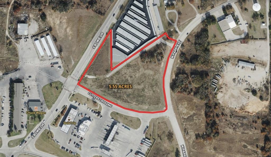 COMMERCIAL LAND FOR SALE located to the north of Quick Trip.  5.78 acres with quick access to I-20.  Great location in the rapidly growing Weatherford.