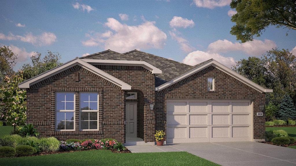 D.R. Horton America's Builder is now in the fabulous community of Bluestem in Rhome and Northwest ISD! Gorgeous New Single Story 5-3-2 Las Cruces Floorplan-Elevation C, with an estimated summer completion. Large Island Kitchen in the heart of the home with Quartz countertops, Stainless Steel Appliances, Gas Range, Pendant Lights and walk-in Pantry. Spacious Living and large Primary Bedroom with dual sink Vanity, oversized Shower, Linen and walk-in Closet. Quartz countertops in full baths. Partial Gutters, front exterior Coach Lights, Tankless Water Heater, Designer Pkg including Tile Entry, Kitchen and Wet Areas plus Home is Connected Smart Home Technology. Covered back Patio, 6 ft fenced backyard, Landscape Pkg, Sprinkler System and more! A Master Planned Community offering spacious open floor plans, new interior and exterior design elements with cutting edge products and features for every stage in life! A Master Planned Community with a Resort Style Pool, Cabana, Playground, Dog Park, Trails, Parks and stocked Fishing Pond at entrance!