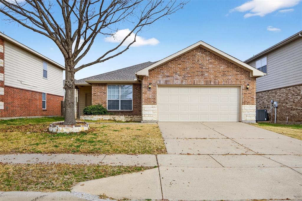 Solar system will be paid off at closing, offering the buyer energy efficiency and reduced utility expenses without additional obligations.
Precious! Open Concept 1 Owner Home, Friendly Neighborhood in the highly desirable Eagle Mountain Saginaw ISD.
The spacious kitchen is perfect for entertaining, featuring granite countertops, a large island with breakfast bar seating, and seamless flow into the living room and dining area—ideal for gatherings and everyday living.
Enjoy a smart split-bedroom layout that offers privacy for the primary suite. The backyard is fully fenced with a wooden fence, providing a great space for relaxing, pets, or outdoor activities.
This well-cared-for home is move-in ready and won’t last long—schedule your showing today!
