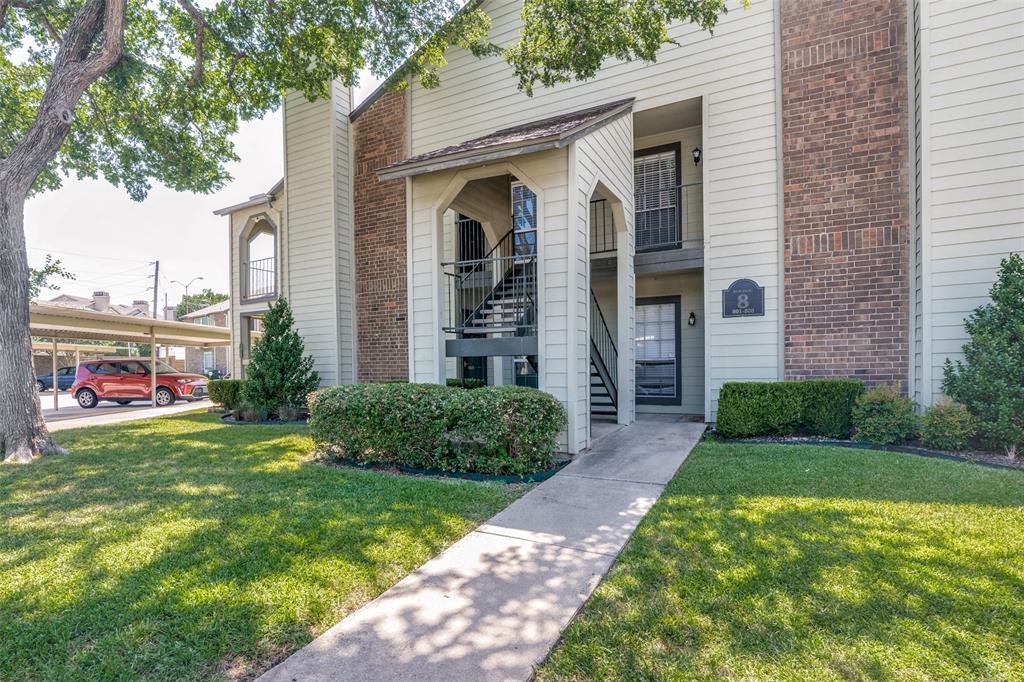 Beautifully Updated 2-Bedroom Condo in Prime North Dallas! Enjoy a low-maintenance, lock-and-leave lifestyle in this beautifully updated second-floor end unit located in the peaceful Woodhaven Condos at Prestonwood. The spacious living area is anchored by a striking custom floor-to-ceiling fireplace featuring rich vertical wood slat paneling, a sleek black granite surround and hearth, and a TV mount that conveys with the home. The open-concept kitchen has been thoughtfully redesigned to flow seamlessly into the living room and showcases gorgeous quartzite countertops and backsplash, soft-close cabinetry and drawers, and stainless-steel appliances installed in December 2023, including an induction range, microwave, dishwasher, sink, and faucet. Additional updates include energy-efficient windows, wood-look tile flooring, 5-inch baseboards, updated ceiling fans, LED lighting, faux wood blinds, blackout curtains, and tastefully renovated bathrooms. The HVAC system was replaced in 2022, providing added peace of mind. Residents enjoy outstanding community amenities, including a swimming pool, tennis courts, and BBQ grilling areas. The HOA covers exterior maintenance, including the roof, as well as water, sewer, and trash service. Owners are responsible only for interior and contents insurance—the current seller pays just $85 per month. Ideally located near Prestonwood Golf Club and just minutes from Addison's renowned restaurants, shopping, and entertainment. With convenient access to the Dallas North Tollway, I-635, President George Bush Turnpike, Preston Road, DFW International Airport, Dallas Love Field, and Addison Airport, this home offers exceptional convenience in one of North Dallas's most desirable locations. A move-in-ready opportunity combining stylish updates, outstanding amenities, and an unbeatable location!